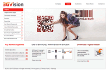 Tablet Screenshot of 3gvision.com